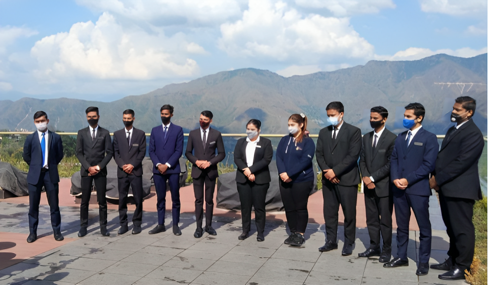 Servo Students standing together