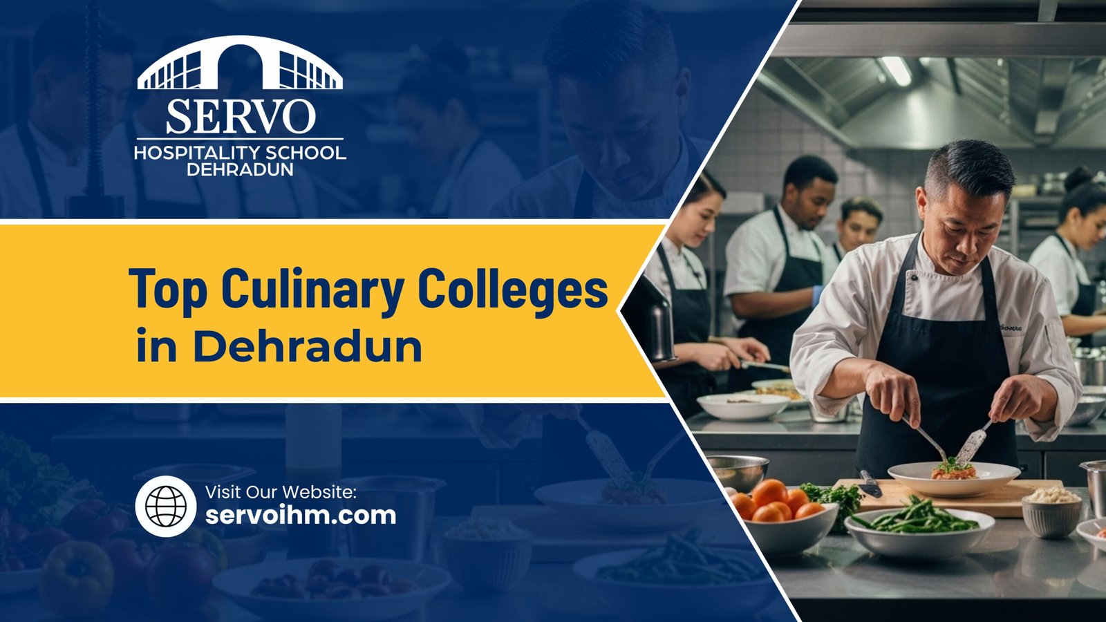 Top Culinary Colleges in Dehradun : Servo Hospitality School