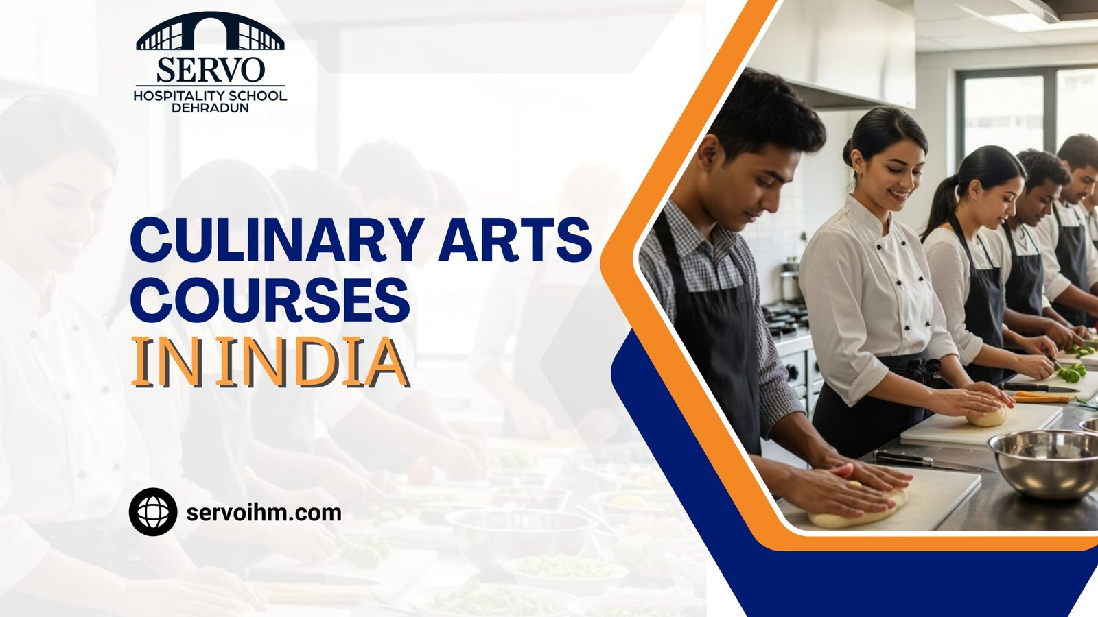 Culinary Arts Courses in India : Servo Hospitality School