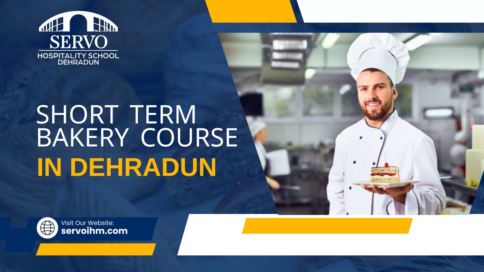 Short Term Bakery Course in Dehradun : Servo IHM