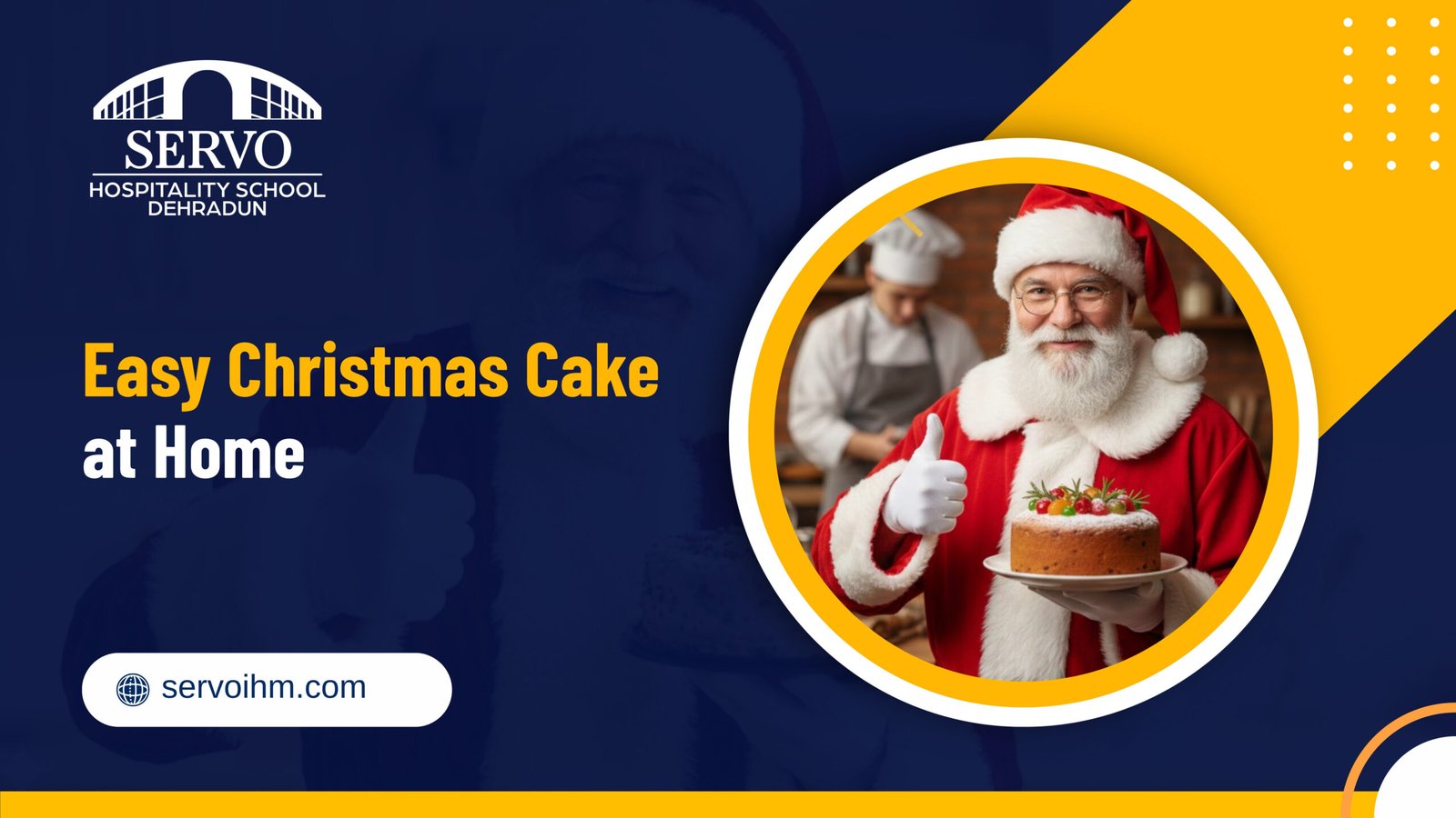Easy Christmas Cake at Home