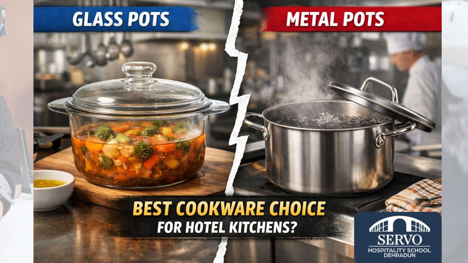 Glass vs Metal Pots: Best Cookware Choice for Hotel Kitchens