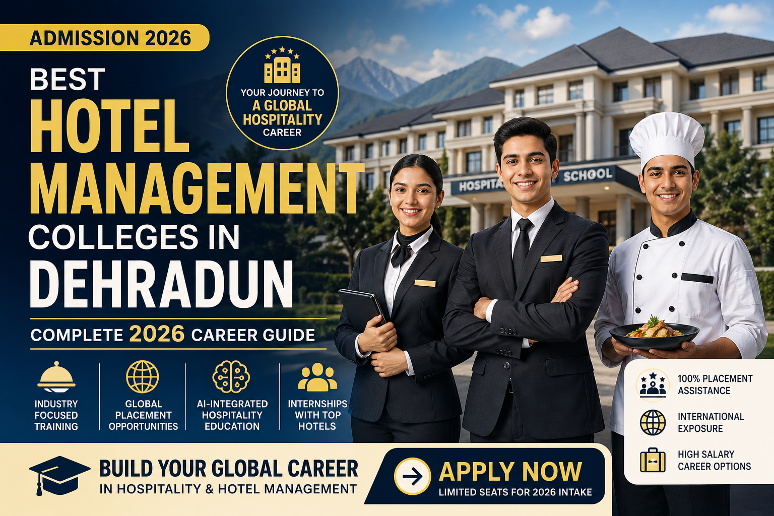 best hotel management colleges in dehradun