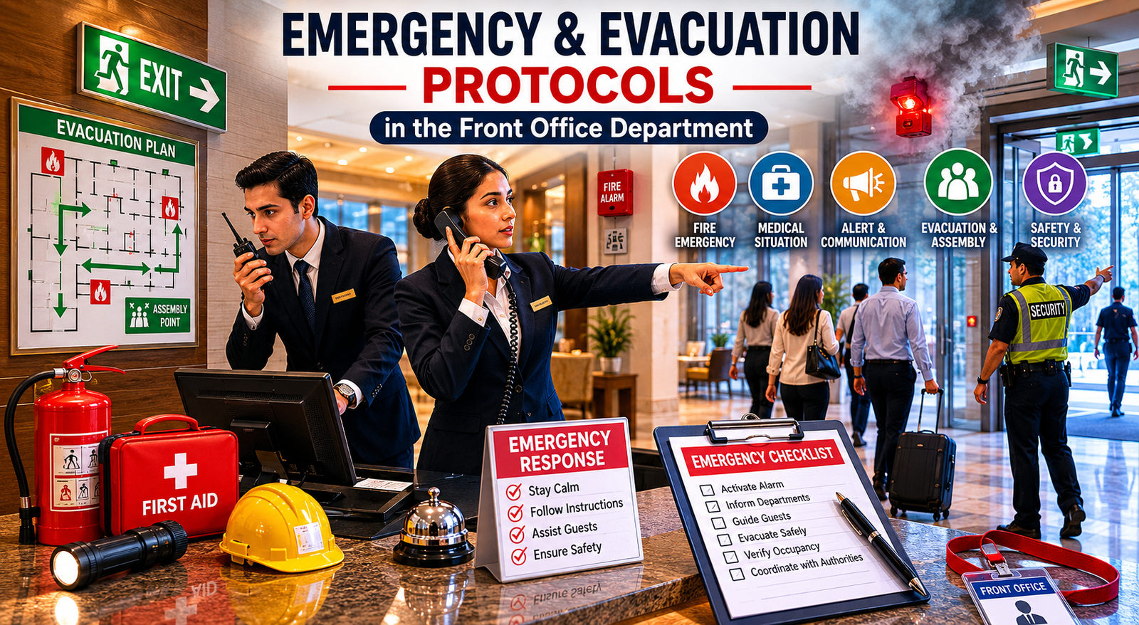 Emergency & Evacuation Protocols in the Front Office