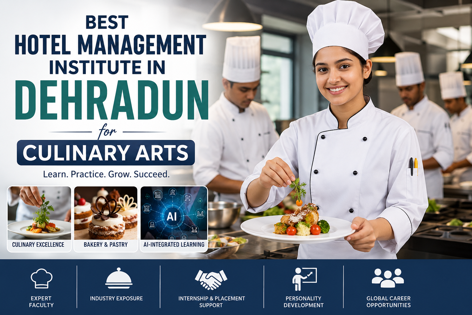 Best Hotel Management Institute in Dehradun for Culinary Art