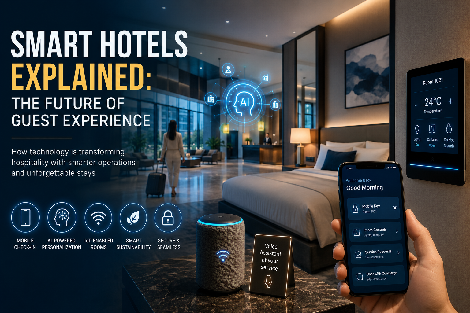 Smart Hotels Explained: The Future of Guest Experience