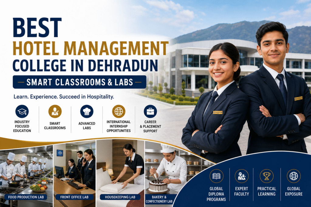 Best Hotel Management Institute in Dehradun